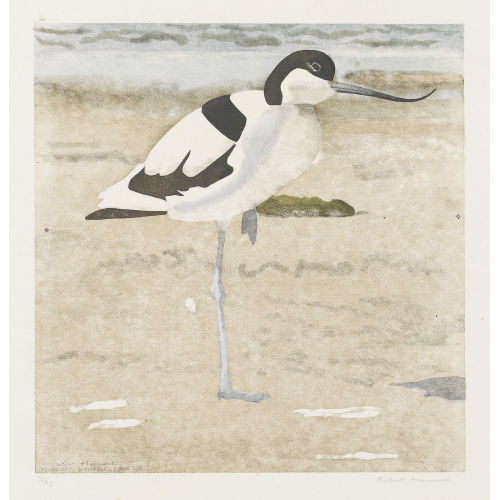 ROBERT HAINARD : 'Avocette, sur une patte' (DOBIASCHOFSKY AUKTIONEN AG)