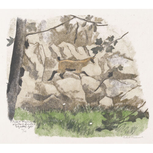 ROBERT HAINARD : Chamois (DOBIASCHOFSKY AUKTIONEN AG)