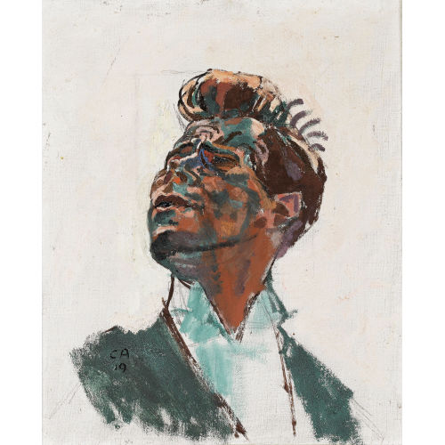 CUNO AMIET : Portr�t des Dirigenten Fr�d�rik Hay (DOBIASCHOFSKY AUKTIONEN AG)
