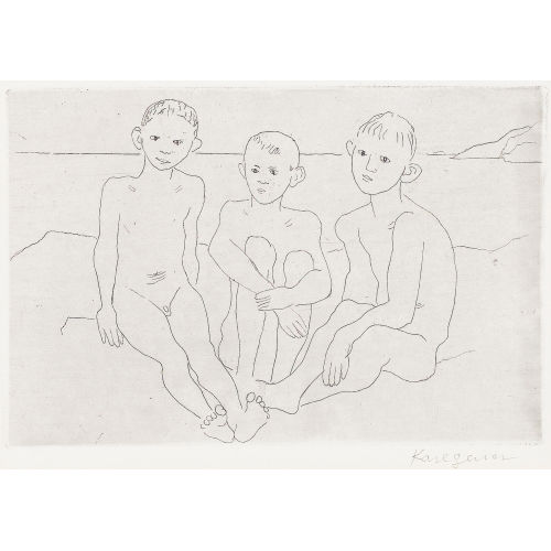 KARL GEISER : 'Les enfants du cirque' (DOBIASCHOFSKY AUKTIONEN AG)