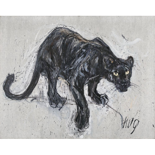 FRITZ HUG : Der schwarze Panther (DOBIASCHOFSKY AUKTIONEN AG)