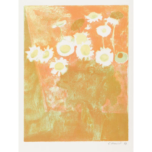 CUNO AMIET : 'Blumenstilleben: Margeriten' (DOBIASCHOFSKY AUKTIONEN AG)