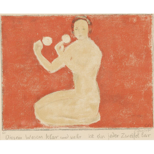 CUNO AMIET : 'Die Kunst' (DOBIASCHOFSKY AUKTIONEN AG)