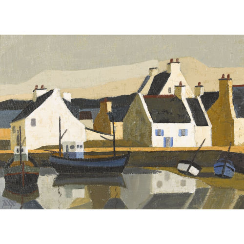 JEAN-PIERRE JUNGO : 'Port Breton' (DOBIASCHOFSKY AUKTIONEN AG)