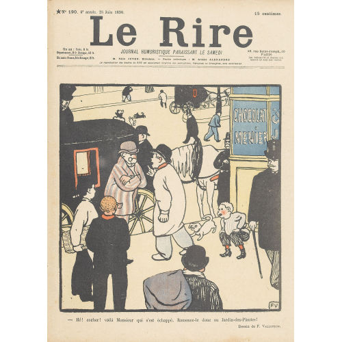 F�LIX VALLOTTON : 'Le Rire' (DOBIASCHOFSKY AUKTIONEN AG)