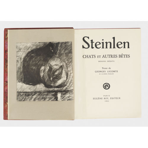 TH�OPHILE-ALEXANDRE STEINLEN : 'Chats et autres b�tes' (DOBIASCHOFSKY AUKTIONEN AG)