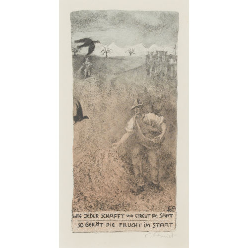 CUNO AMIET : 'Der S�mann' (DOBIASCHOFSKY AUKTIONEN AG)