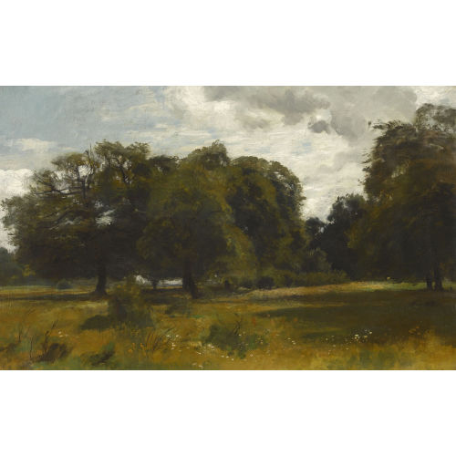 OTTO FR�LICHER : Sommerliche Wiese am Waldrand (DOBIASCHOFSKY AUKTIONEN AG)