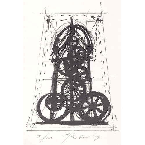 JEAN TINGUELY : Maschinenkonstruktion (DOBIASCHOFSKY AUKTIONEN AG)