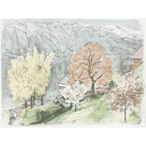 VICTOR SURBEK : Am Brienzersee (DOBIASCHOFSKY AUKTIONEN AG)