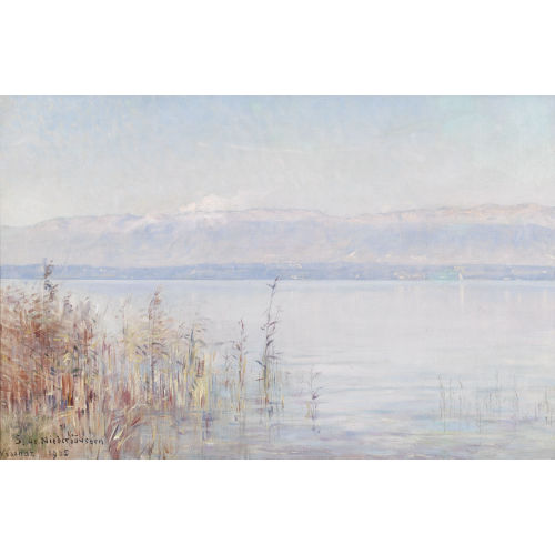 SOPHIE DE NIEDERH�USERN : 'Au bord du lac' (DOBIASCHOFSKY AUKTIONEN AG)