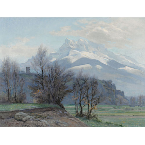 LOUIS FR�D�RIC ROUGE : Les Dents du Midi (DOBIASCHOFSKY AUKTIONEN AG)