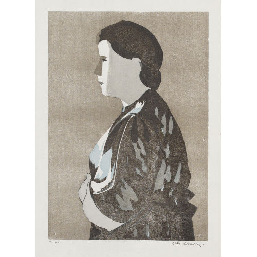 ALBERT CHAVAZ : Femme (DOBIASCHOFSKY AUKTIONEN AG)