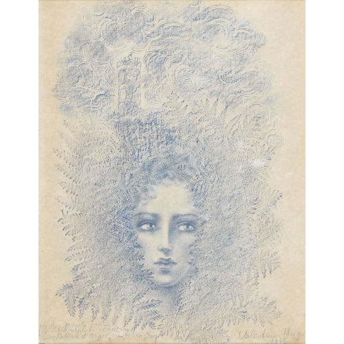 VALENTINE HUGO : Portrait surr�aliste (DOBIASCHOFSKY AUKTIONEN AG)