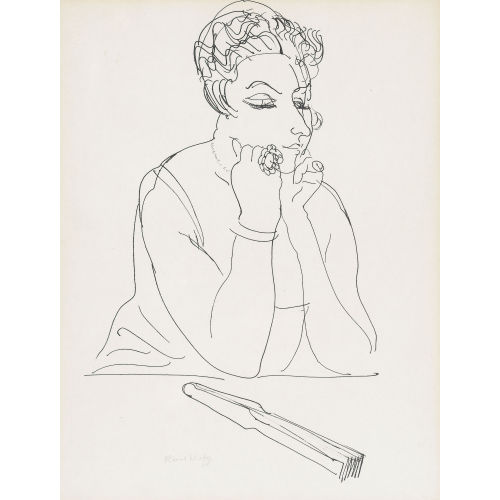 RAOUL DUFY : 'Portrait de Mme Raoul Dufy' (DOBIASCHOFSKY AUKTIONEN AG)