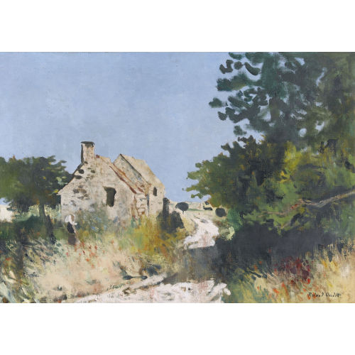 ROLAND OUDOT : Paysage de Bretagne (DOBIASCHOFSKY AUKTIONEN AG)