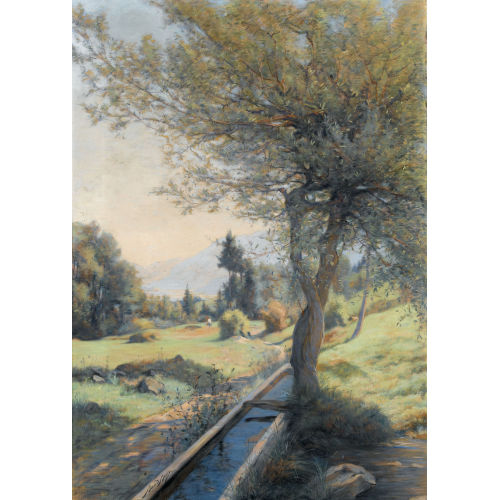 AUGUSTE BAUD-BOVY : Sommerlicher Weg mit Tr�nke (DOBIASCHOFSKY AUKTIONEN AG)