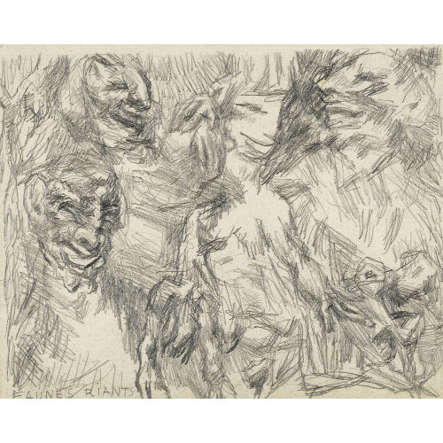 LOUIS SOUTTER : 'Faunes riants' (DOBIASCHOFSKY AUKTIONEN AG)