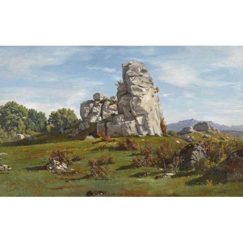 BARTH�L�MY MENN : Sonnige Felsformation (DOBIASCHOFSKY AUKTIONEN AG)