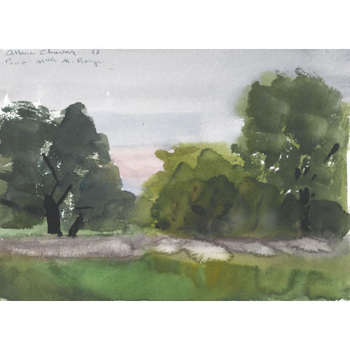 ALBERT CHAVAZ : Paysage (DOBIASCHOFSKY AUKTIONEN AG)
