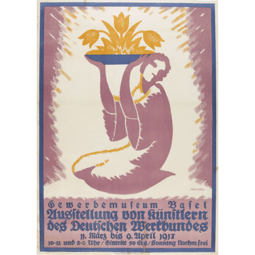 PAUL KAMM�LLER : 'Gewerbemuseum Basel 1917' (DOBIASCHOFSKY AUKTIONEN AG)