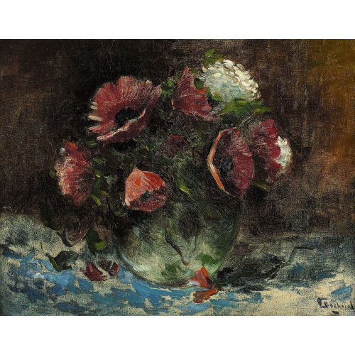 CARLO B�CKLIN : Stillleben mit Klatschmohn (DOBIASCHOFSKY AUKTIONEN AG)
