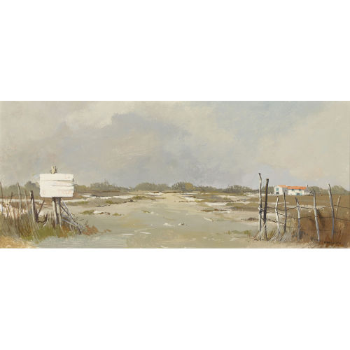 REN�E YOLANDA HAUSER : 'En Camargue' (DOBIASCHOFSKY AUKTIONEN AG)