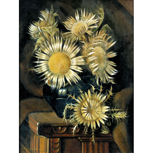 HANS RUDOLF SCHWARZENBACH : 'Silberdisteln' (DOBIASCHOFSKY AUKTIONEN AG)