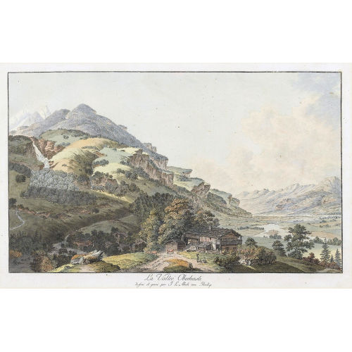 JOHANN LUDWIG ABERLI : 'La Valle� Oberhasli' (DOBIASCHOFSKY AUKTIONEN AG)
