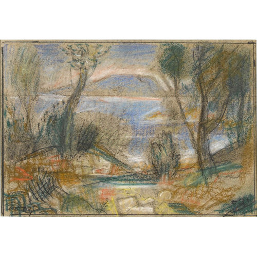 PAUL TH�OPHILE ROBERT : 'Lac de Neuch�tel' (DOBIASCHOFSKY AUKTIONEN AG)