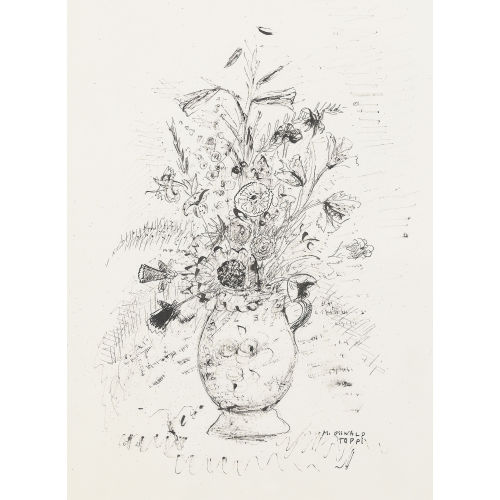MARGHERITA OSSWALD-TOPPI : Blumenvase (DOBIASCHOFSKY AUKTIONEN AG)