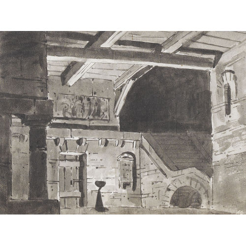 ANTONIO DE PIAN : Halleninterieur (DOBIASCHOFSKY AUKTIONEN AG)