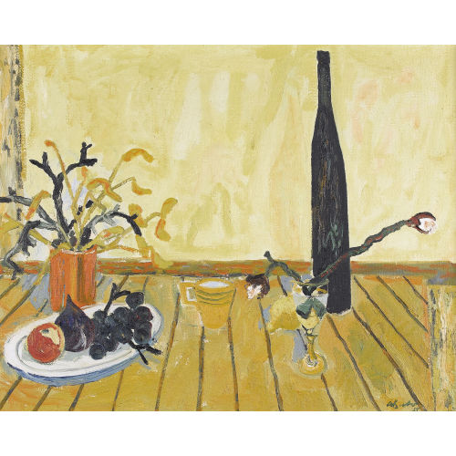 WILLY SUTER : 'Nature morte � la bouteille' (DOBIASCHOFSKY AUKTIONEN AG)