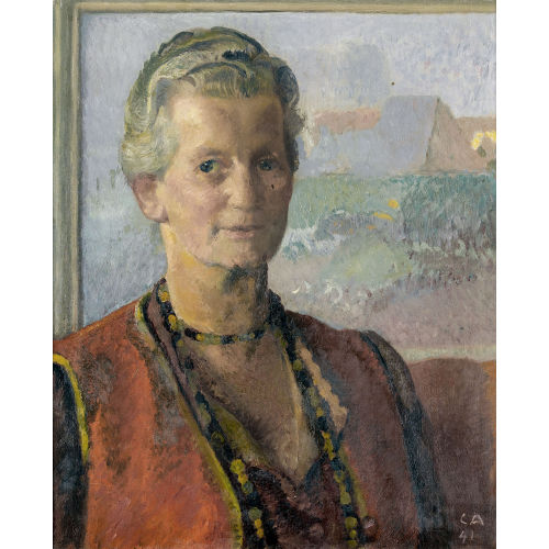 CUNO AMIET : Bildnis der Anna Amiet (DOBIASCHOFSKY AUKTIONEN AG)