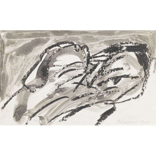 SHMUEL SHAPIRO : 'Two heads' (DOBIASCHOFSKY AUKTIONEN AG)