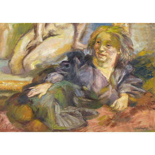 ALEXANDER LEO SOLDENHOFF : 'Liegende' (DOBIASCHOFSKY AUKTIONEN AG)