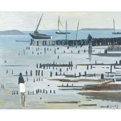 GEORGES BORGEAUD : 'Arcachon France' (DOBIASCHOFSKY AUKTIONEN AG)