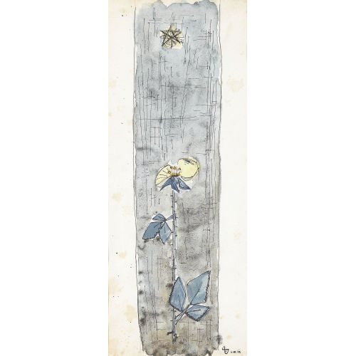 HANS) FIS (EIGTL. FISCHER : Gelbe Blume (DOBIASCHOFSKY AUKTIONEN AG)