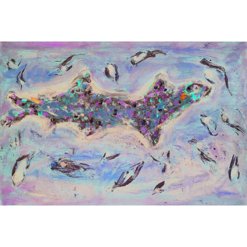 WALTER ARNOLD STEFFEN : 'Stillleben mit Fisch' (DOBIASCHOFSKY AUKTIONEN AG)