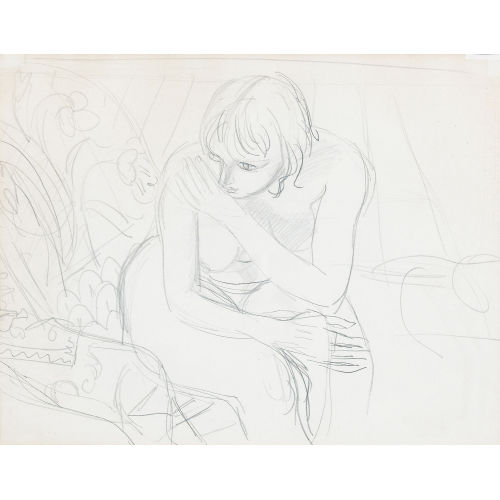 MAURICE BARRAUD : Femme nue (DOBIASCHOFSKY AUKTIONEN AG)