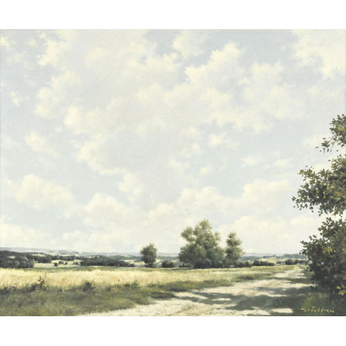 WALTER) FELBRA (EIGTL. FELLER-BRAND : Sommerlicher Feldweg (DOBIASCHOFSKY AUKTIONEN AG)