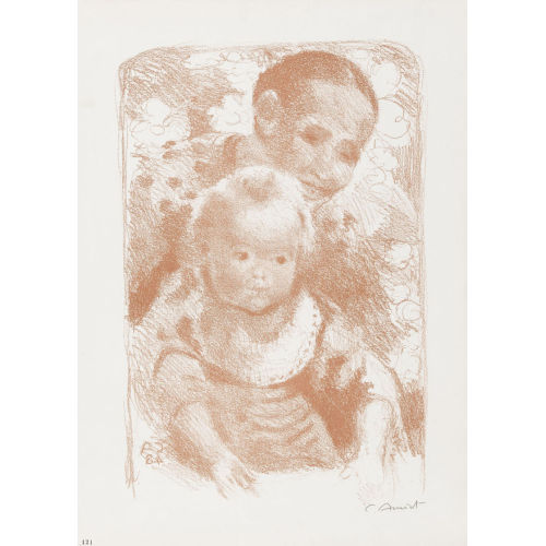CUNO AMIET : 'Mutter und Kind' (DOBIASCHOFSKY AUKTIONEN AG)