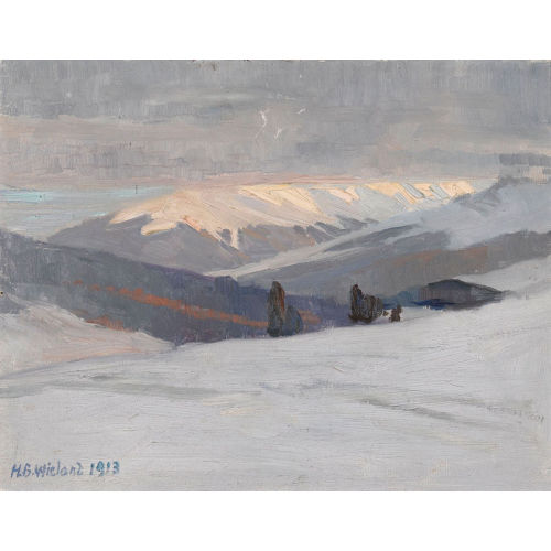 HANS BEAT WIELAND : 'Lenzerheide' (DOBIASCHOFSKY AUKTIONEN AG)
