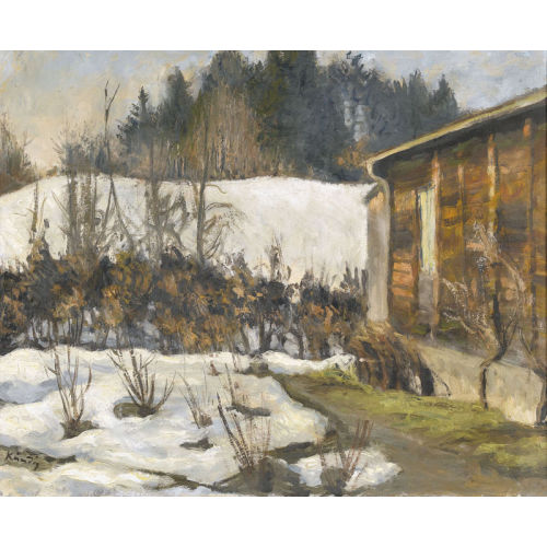 REINHOLD K�NDIG : Schneeschmelze (DOBIASCHOFSKY AUKTIONEN AG)