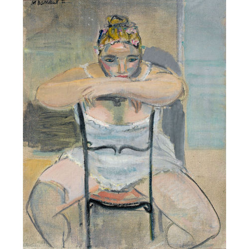 MAURICE BARRAUD : Fille penseuse (DOBIASCHOFSKY AUKTIONEN AG)