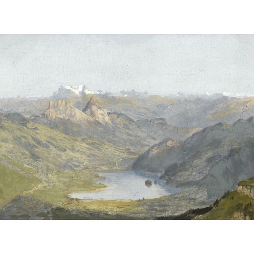 ERNST I HODEL : Blick auf den Lauerzersee (DOBIASCHOFSKY AUKTIONEN AG)