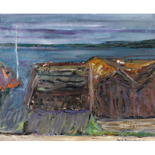 KARL MEISENBACH : 'Seeshaupt am Starnberger See' (DOBIASCHOFSKY AUKTIONEN AG)