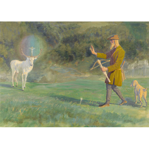 ERNST KREIDOLF : 'Hubertus III' (DOBIASCHOFSKY AUKTIONEN AG)