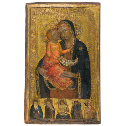BARNABA) BARNABA DA MODENA (EIGTL. AGOCCHIARI : Madonna mit Kind (DOBIASCHOFSKY AUKTIONEN AG)