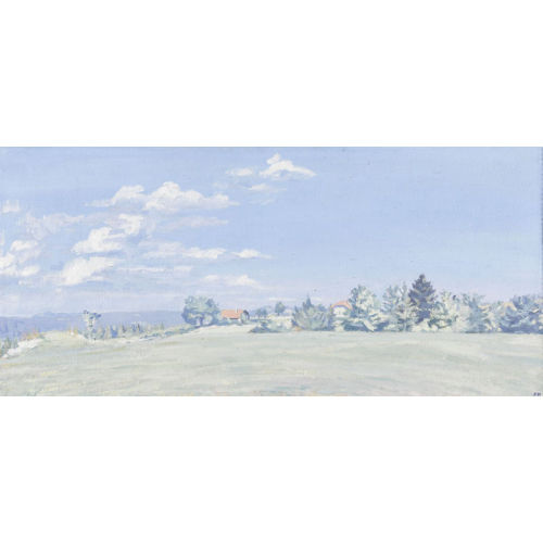 HENRI VAUCHER : Sommerliche Landschaft (DOBIASCHOFSKY AUKTIONEN AG)